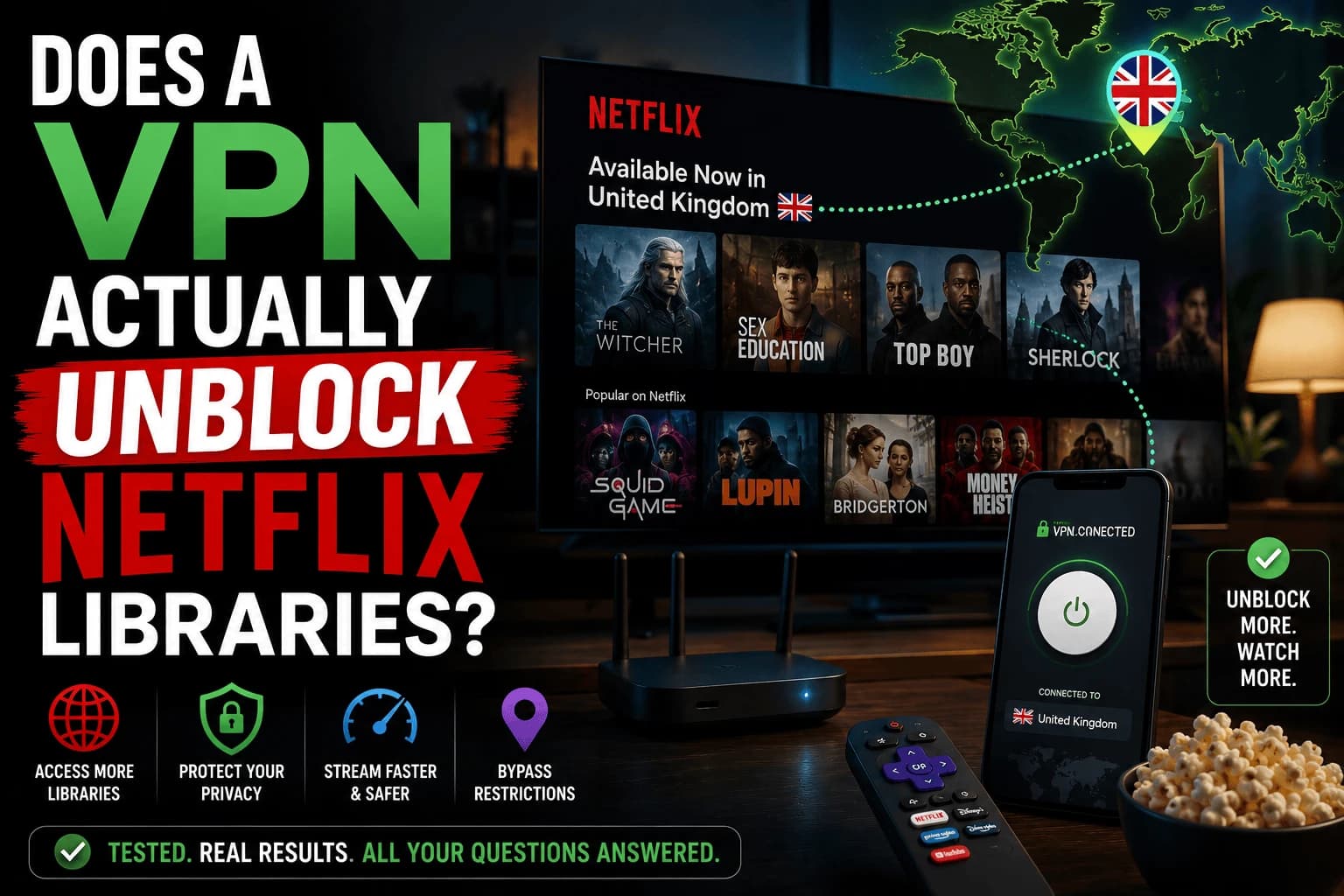 Does a VPN Actually Unblock Netflix Libraries?