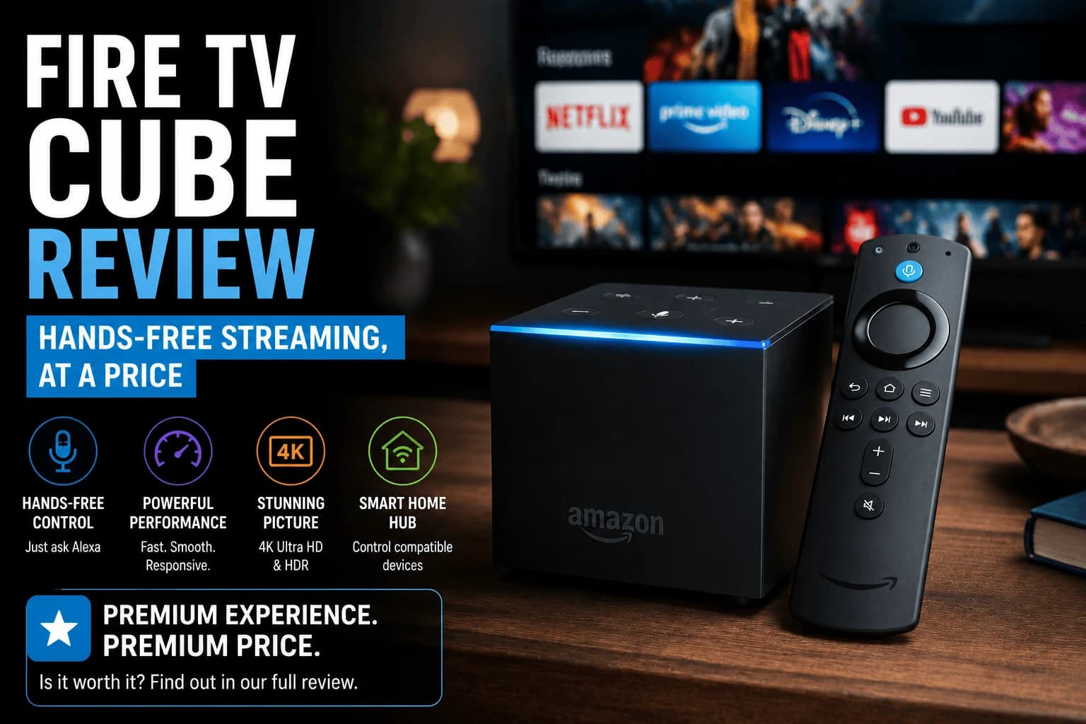 Fire TV Cube Review: Hands-Free Streaming, At a Price